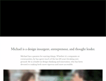 Tablet Screenshot of michaeldila.com